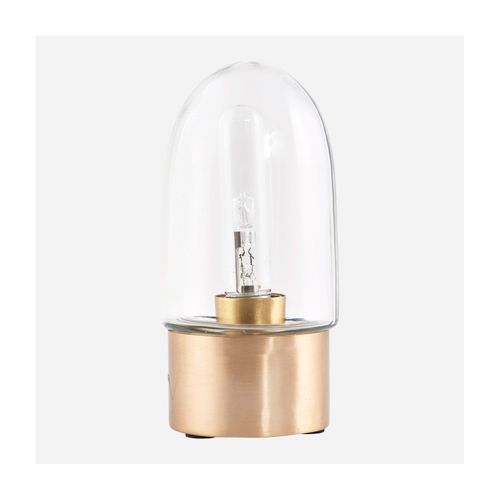 Lampe à Poser Broad Laiton Et Verre