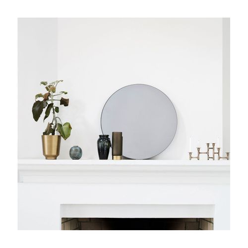 Miroir Rond Walls Diam 80 Cm Gris