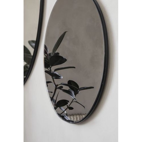 Miroir Rond Walls Diam 80 Cm Gris