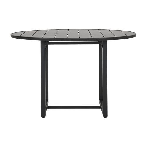 Table à Manger Helo 120 X 120 Cm Noir