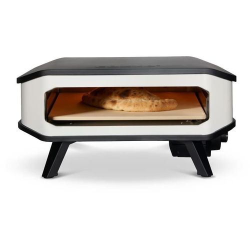Four à Pizza Électrique - 2200 W - 60,5 X 60,5 X 30,5  - Noir / Blanc