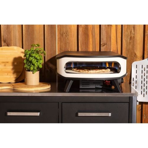 Four à Pizza Gaz 17 - Cozze - 90426 - Rotatif - Thermometre Intégré Et Porte