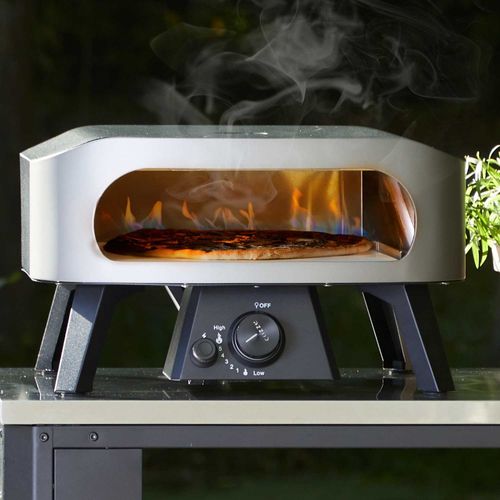 Four à Pizza Au Gaz Classic Avec Porte Pierre à Pizza 34.5 X 34.5 X 1 Cm