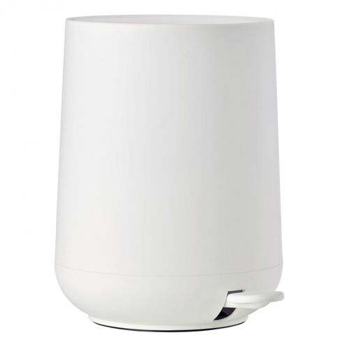 Poubelle à Pédale Nova Medium 5 L Blanc