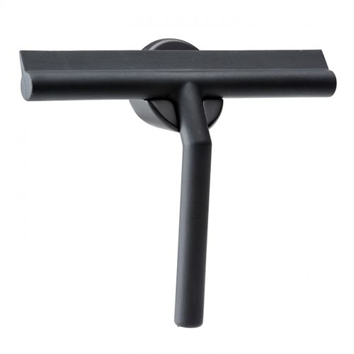 Raclette De Douche Avec Support Aimanté Noir