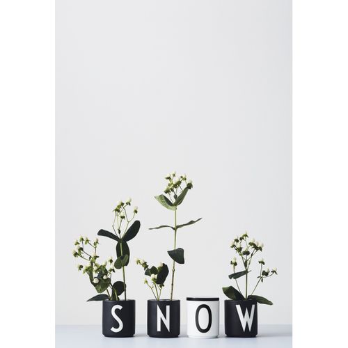 Mug En Porcelaine Blanc Personal A-z F Lettre Noire