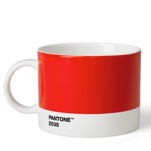 Tasse à Thé Pantone Rouge 2035c