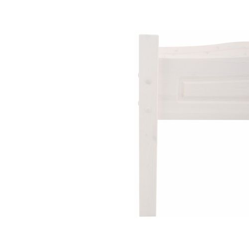 Bolton-lit 140x200 Cm Blanc En Bois