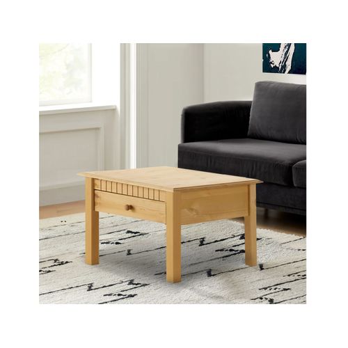 Lisa - Table Basse 1 Tiroir En Cire Teintée