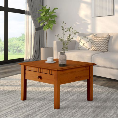 Lisa - Table Basse 1 Tiroir Cerisier