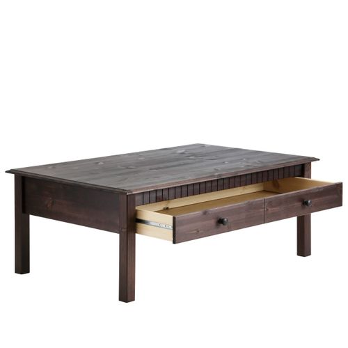 Lisa - Table Basse 1 Tiroir Havanna