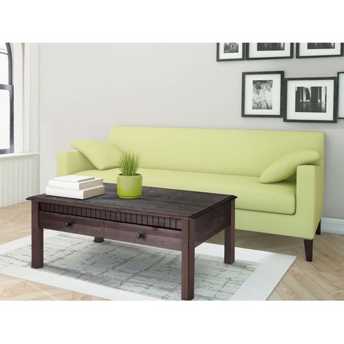 Lisa - Table Basse 1 Tiroir Havanna