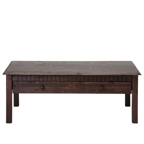 Lisa - Table Basse 1 Tiroir Havanna