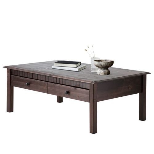 Lisa - Table Basse 1 Tiroir Havanna