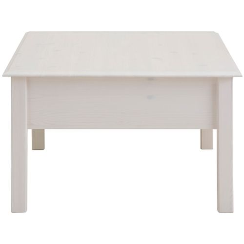 Lisa - Table Basse 1 Tiroir Blanc
