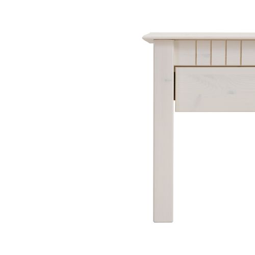 Lisa - Table Basse 1 Tiroir Blanc