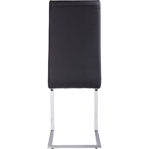 Josy-chaise 2 Pack En Métal Noir