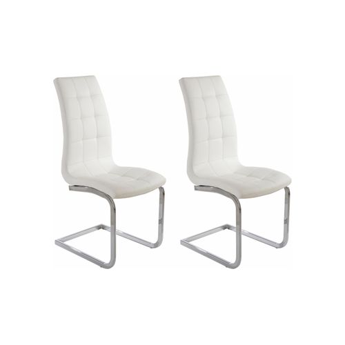 Lola-chaise 2 Packs Blanc