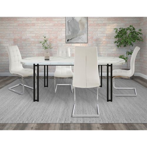 Lola-chaise 2 Packs Blanc