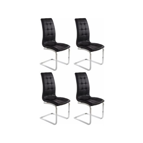Lola-chaise 4 Packs Noir