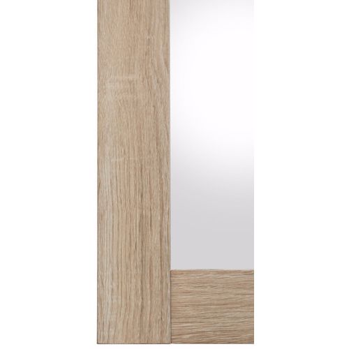 Heide-miroir Rectangulaire Aspect Chêne