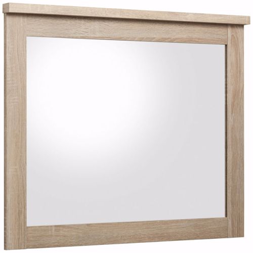 Heide-miroir Rectangulaire Aspect Chêne