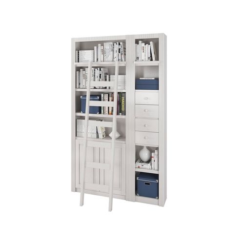 Bilbao-échelle Bailey Laqué Blanc