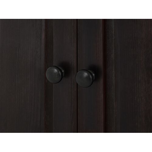 Billie-portes De Bibliothèque En Pin Havane Ensemble De 2 Porte