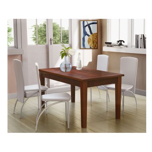 America-table De Salle à Manger 180 Cm En Marron