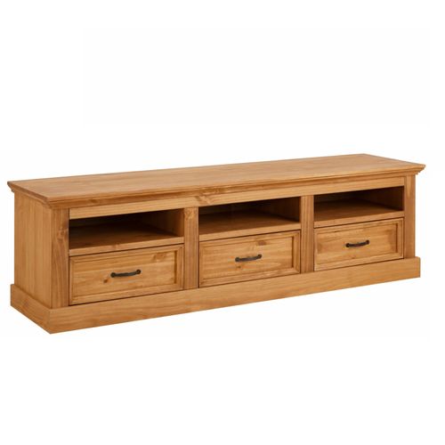 Selma - Buffet Bas Avec 3 Tiroirs En Pin