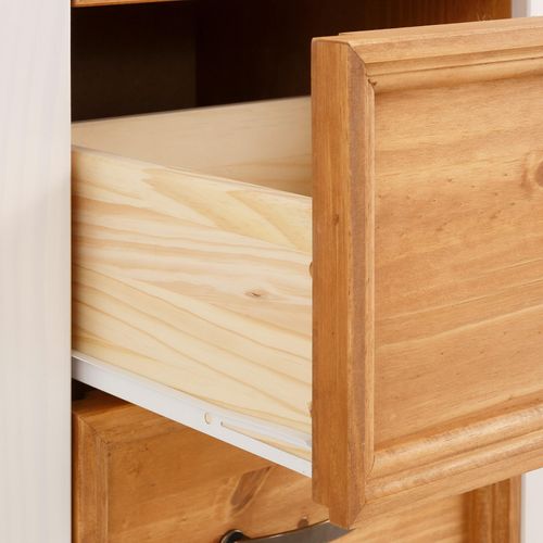 Selma - Buffet Avec 2 Portes 3 Tiroirs En Pin