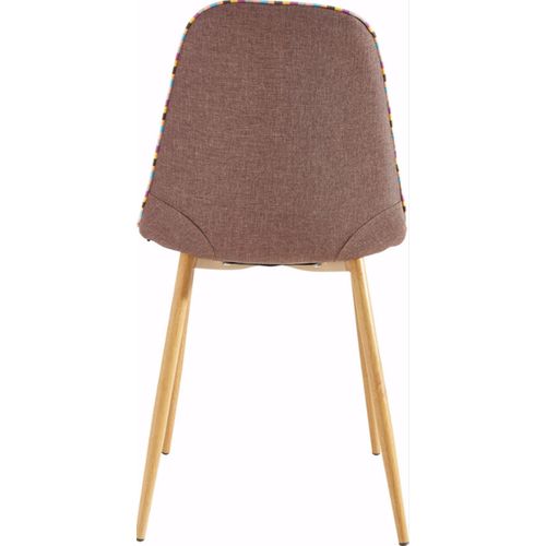 Aspen-chaise 2 Pack En Tissu Marron