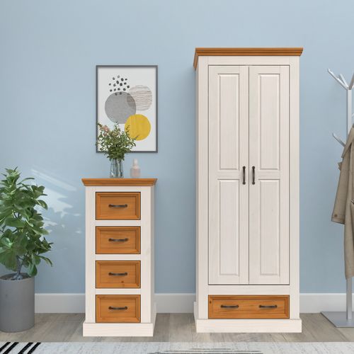 Selma-armoire Avec 2 Portes Et 1 Tiroir
