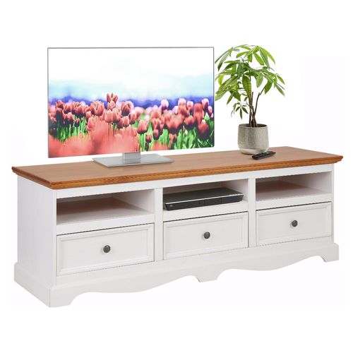 Melissa - Planche Basse 163 Cm 3 Tiroirs