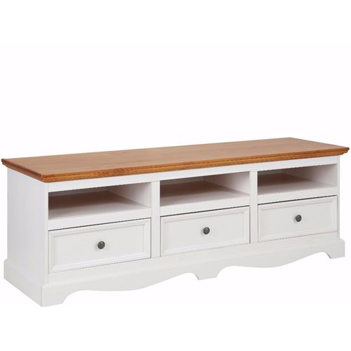 Melissa - Planche Basse 163 Cm 3 Tiroirs