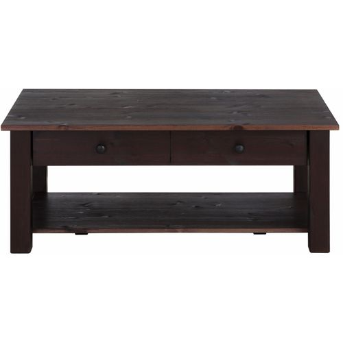 Chicago - Table Basse En Pin Marron