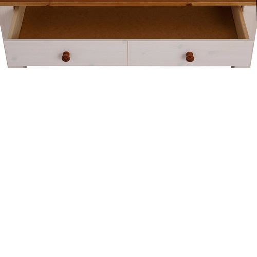 Chicago - Table Basse En Bois Blanc