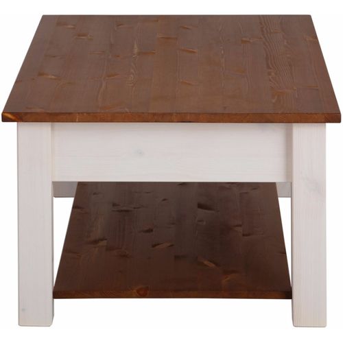 Chicago - Table Basse En Bois Blanc