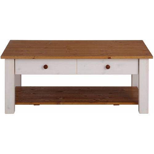 Chicago - Table Basse En Bois Blanc
