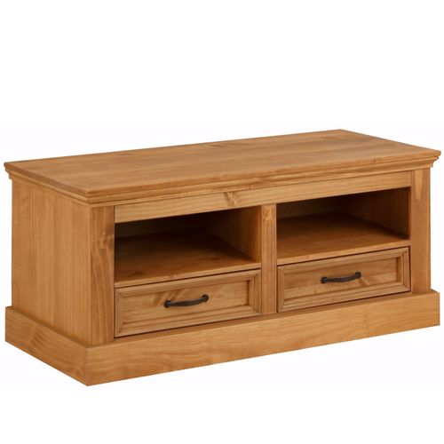 Selma-banc à 2 Tiroirs Teinté Blanc