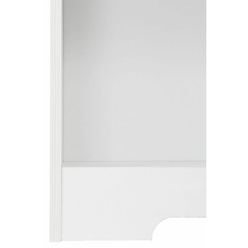 Nanna - Bibliothèque à 5 Compartiments En Effet Bois Blanc