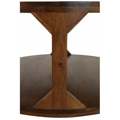Sharada-table Basse 60 Cm Marron