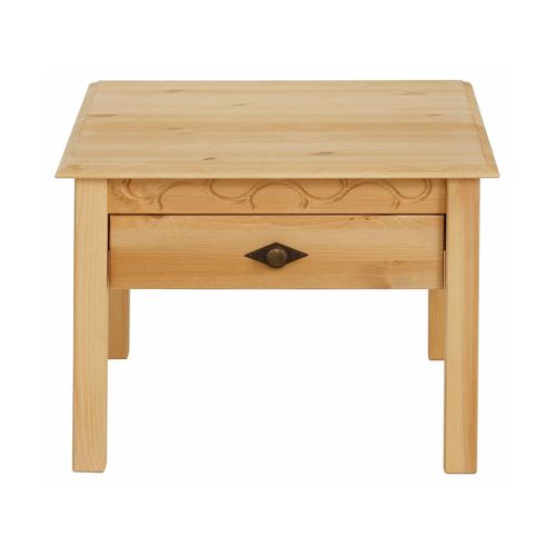 Laura- Table Basse Avec 1 Tiroir En Pin