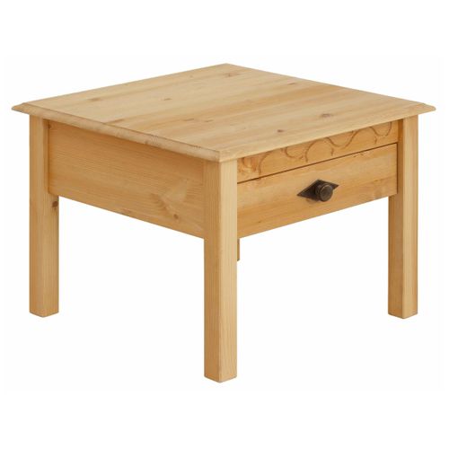 Laura- Table Basse Avec 1 Tiroir En Pin