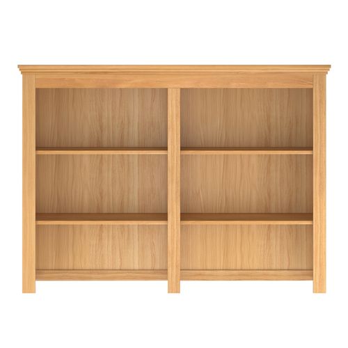 Selma-huche Avec 6 Unités Ouvertes En Pin Teinté