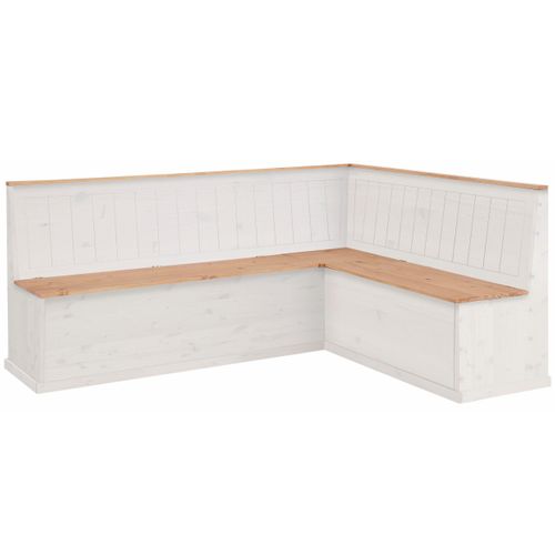 Sara-banc D'angle De Cuisine En Pin Blanc L