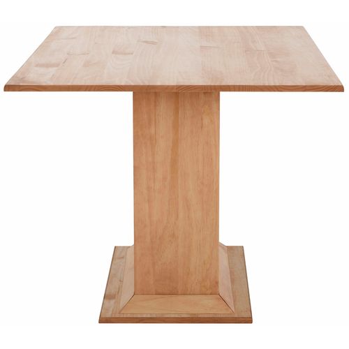 Sara-table à Manger à Plateau Fixe Noir/noir