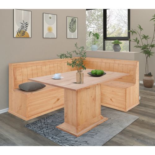 Sara-table à Manger à Plateau Fixe Noir/noir