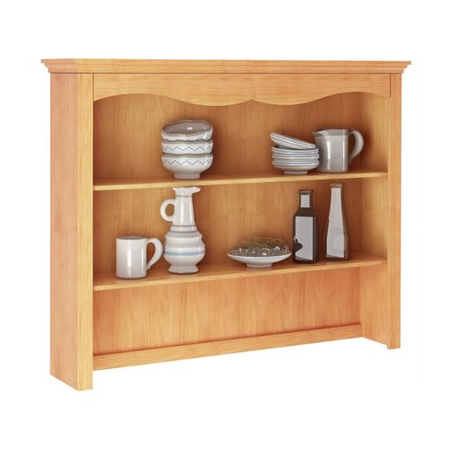 Melissa-vaisselier à 3 Étagères En Pin Teinté à La Cire