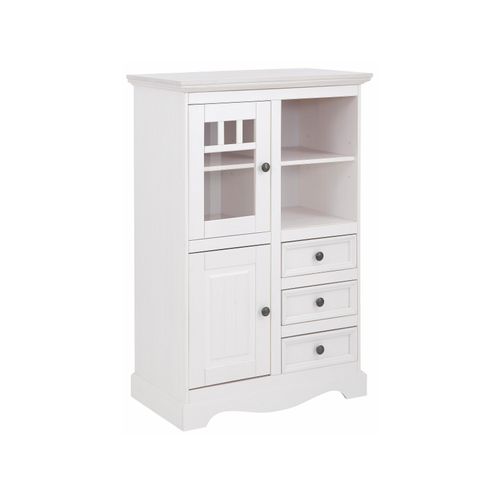 Melissa-mur 5 Unités En Laque Blanche